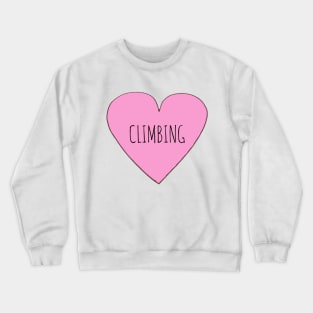 Love Climbing Crewneck Sweatshirt